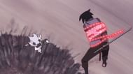 Sasuke using Amenotejikara (image via Naruto)